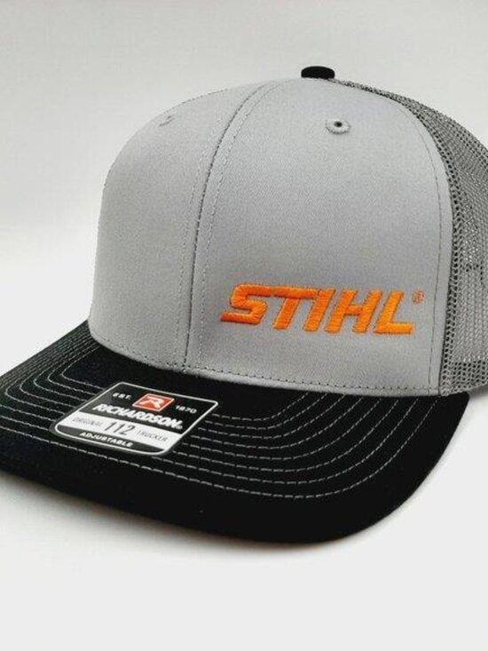 Stihl Richardson 112 Trucker Hat USA Direct Embroidered Mesh Snapback NWT Retro main image 4